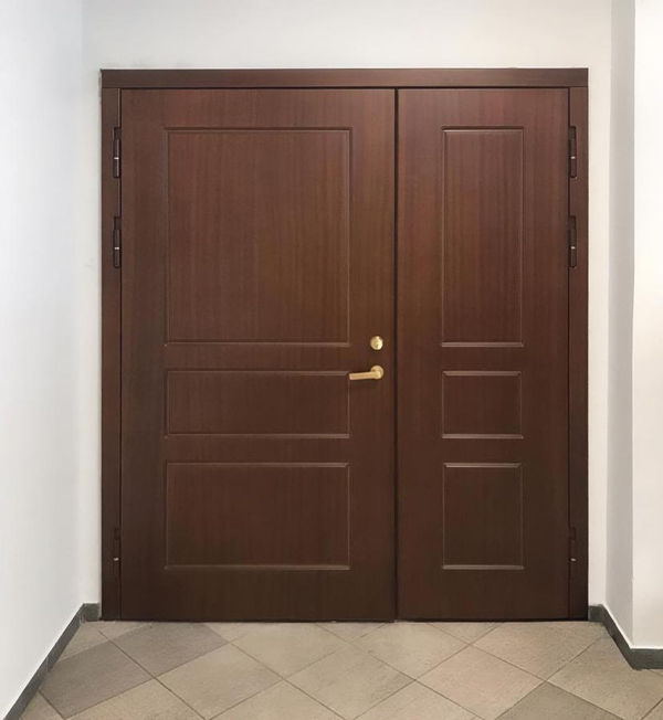 Полуторная дверь (фото с объекта) Полуторная дверь (фото с объекта)