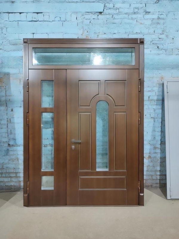 Остекленная дверь с терморазрывом Остекленная дверь с терморазрывом