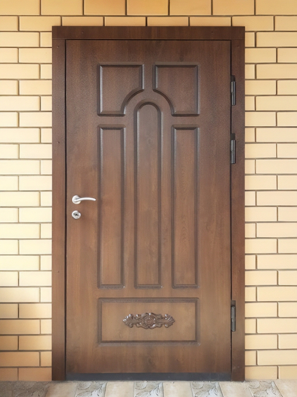 Морозостойкая дверь с МДФ Морозостойкая дверь с МДФ