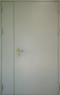 Глухая полуторная пожаростойкая дверь ei-60