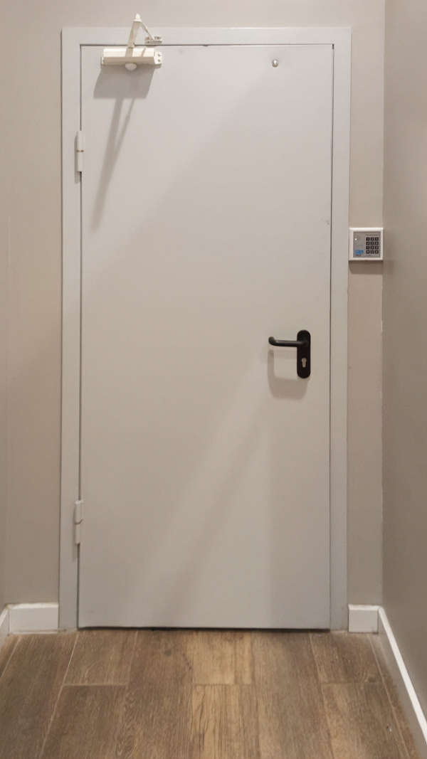 Дверь с доводчиком Дверь с доводчиком