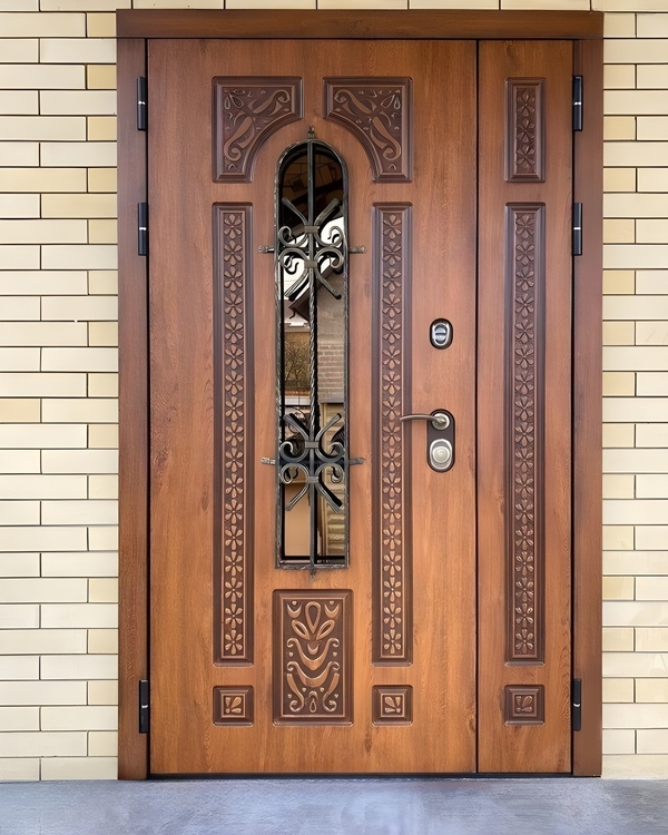 Полуторная уличная дверь Полуторная уличная дверь